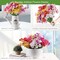 Artificial Flowers, 24 Bundles – No-Fade Faux Plants for Outdoor & Indoor Decoration, Mixed 6 Colors
